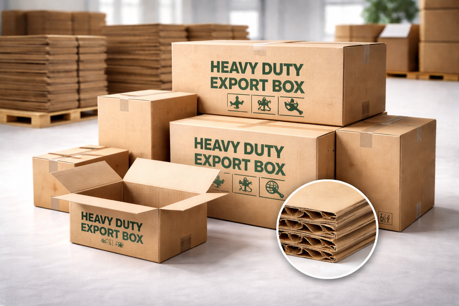 Heavy Duty Export Boxes